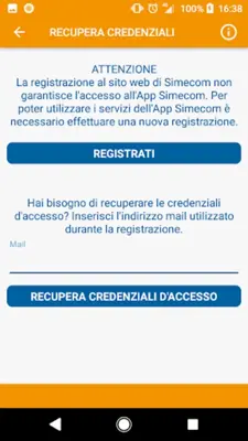 Simecom android App screenshot 6